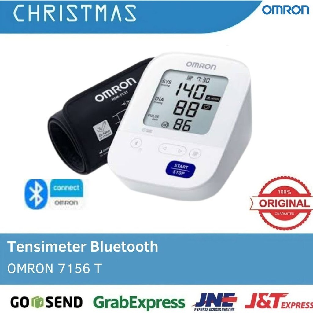 Jual Tensimeter Digital HEM 7156 T Omron Blood Pressure Monitor HEM ...