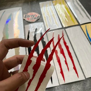 Jual Stiker CAKAR Motor Mobil Cutting Sticker CAKARAN Monster Scratch ...