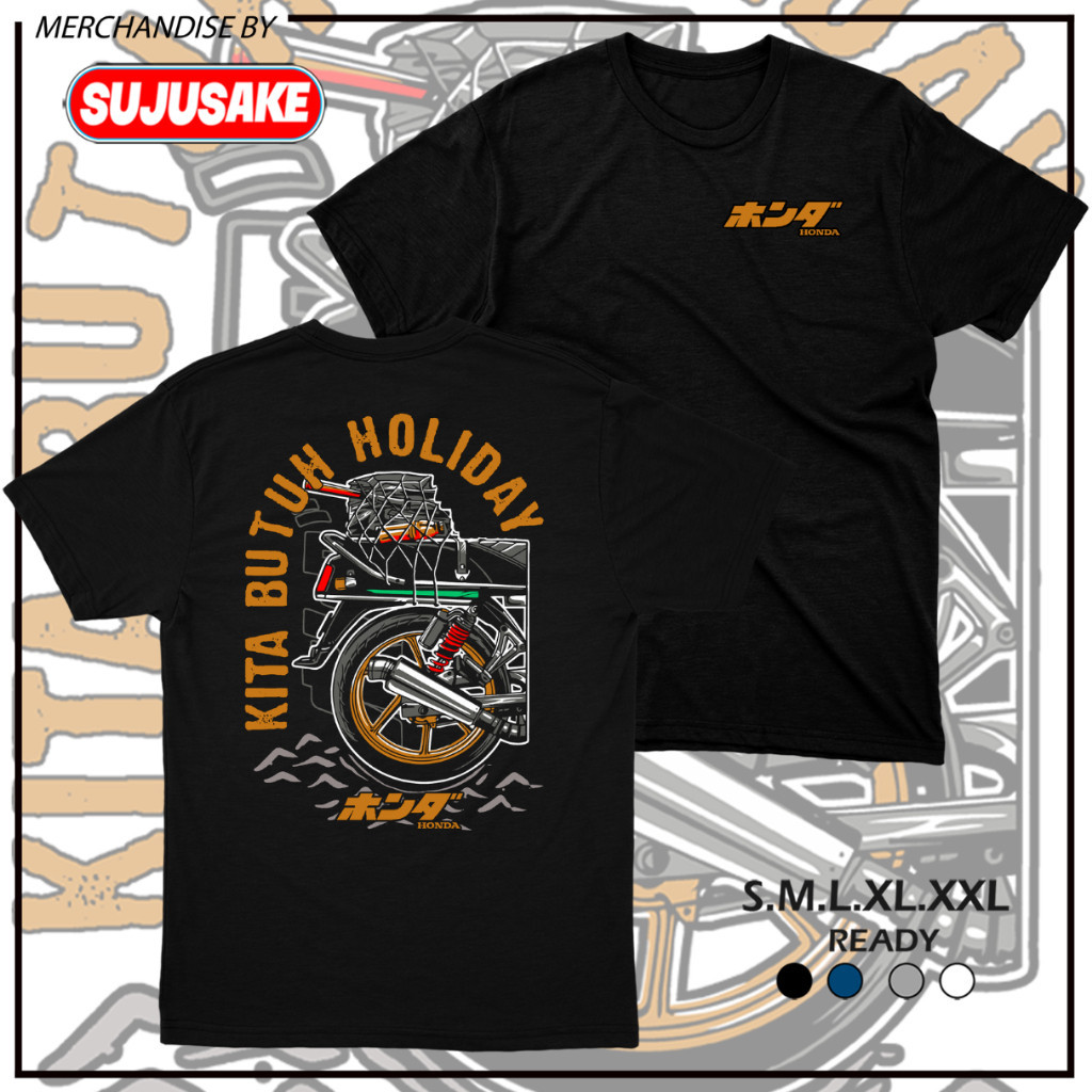 Jual Fashion Okkbaju Kaos Motor Honda Gl Kotak Max Gl100 100 200