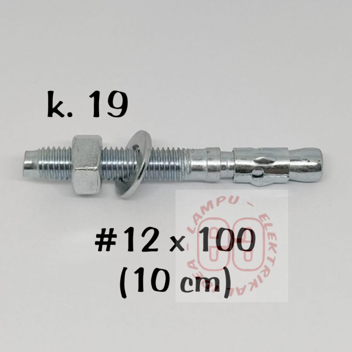 Jual Dinabolt Tru Bolt | Trubolt | Stud Bolt | Wedge Anchor (per pcs ...
