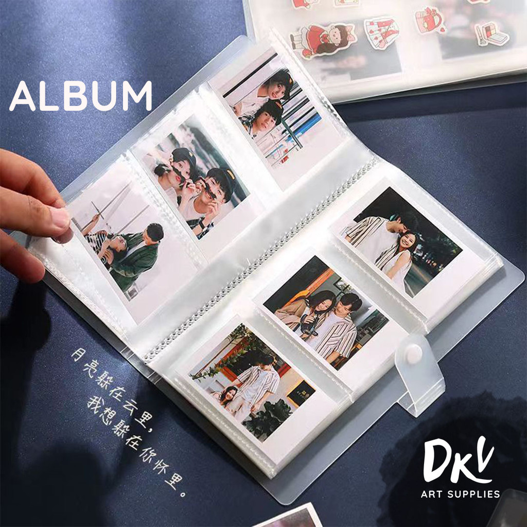 Jual 120/ 240 Slot Album Foto Polaroid Waterproof / Album Photocard ...