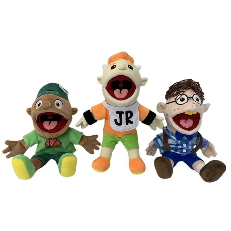 Jual 40cm Jeffy Puppet Doll Jeffy Hand Puppet Sml Jeffy Puppet Family ...