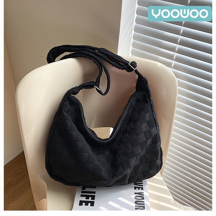 Jual Yoowoo Tas Selempang Sling Bag Perempuan Ukuran Besar Shoulder Bag Aesthetic Perempuan