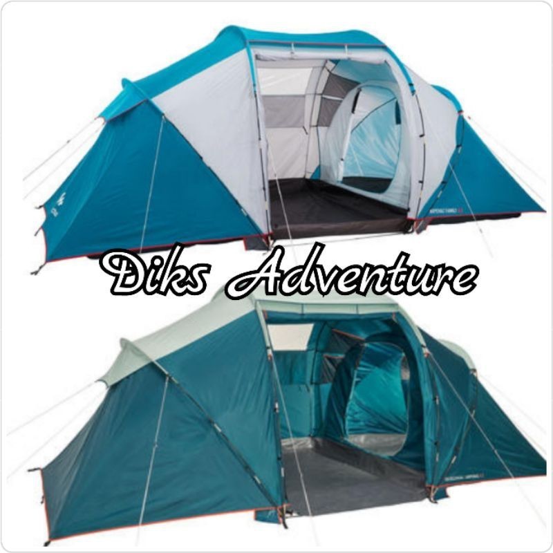 Jual Tenda family 4.2 arpenaz tenda keluarga tenda camping ceria tenda