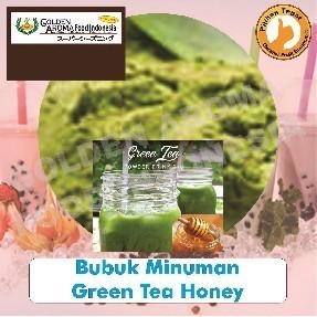 Jual Bubuk Minuman Green Tea Honey 1 Kg Teh Hijau Madu Green Tea ...