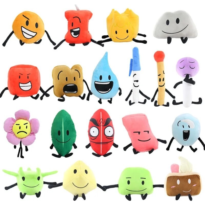 Jual Bfdi Plushie Battle for Dream Island Plush Toy Stuffed Animal ...