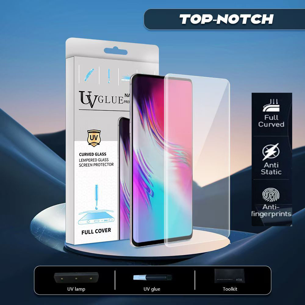 Jual TEMPERED GLASS CURVE UV FULL GLUE FOR OPPO A1 PRO RENO 12 5G RENO ...