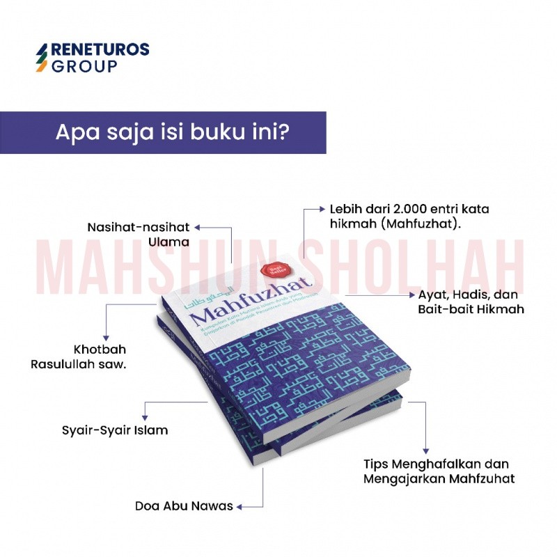 Jual Buku Turos Mahfuzhat Mahfudzot Mahfuzat Kata Mutiara Islam Maqolah ...