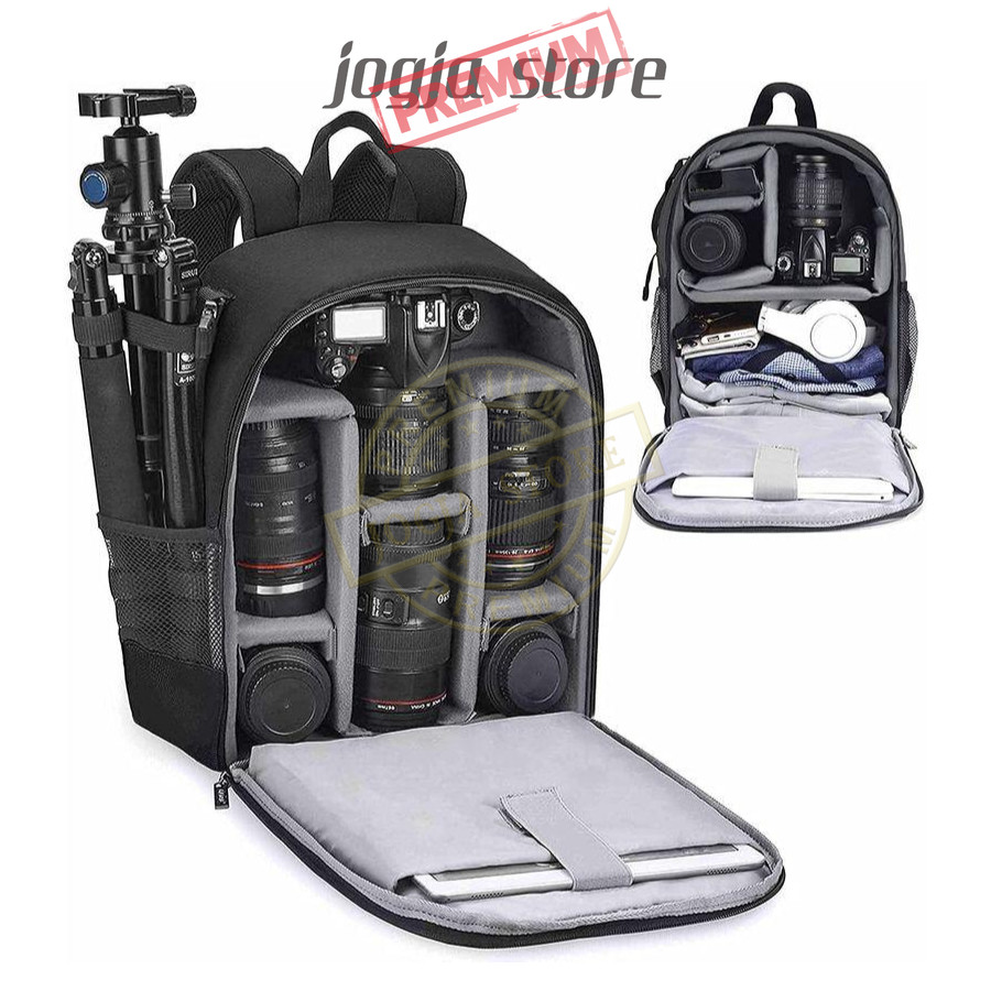 Jual Tas Kamera DSLR Waterproof-Shockproof Backpack Ransel Mirrorless ...