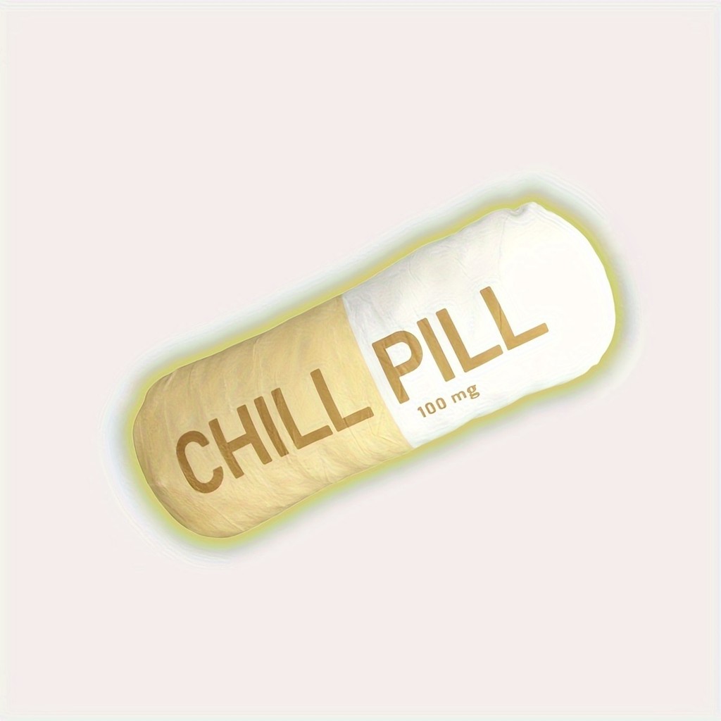 Jual Chill Pill Pillow Fashionable Room Decor Fun Seat Cushions