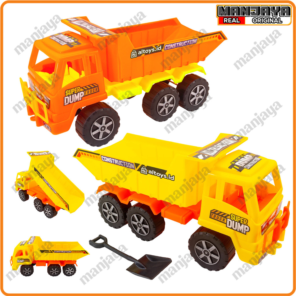 Jual Mainan Anak Mobil Truck Dump Jomplang TTD New 999 4 Warna | Shopee ...