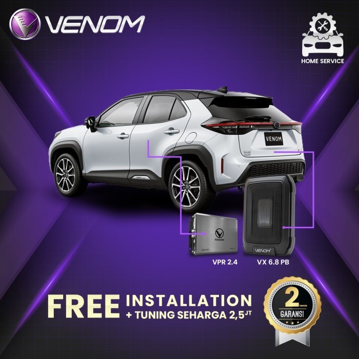 Jual New Venom Express Toyota Yaris Cross Hybrid Paket Audio Shopee Indonesia