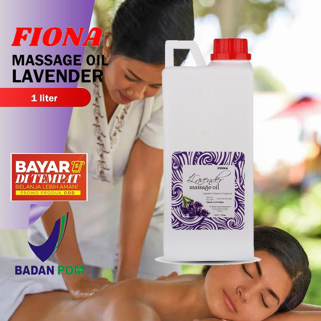 Jual FIONA MInyak Spa Massage Oil Fiona 1 Liter / Minyak Pijat 1liter ...