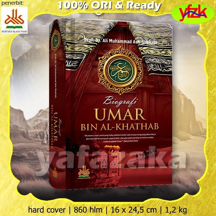 Jual Buku Biografi Umar bin Khattab Original Prof Dr Ali Muhammad As ...