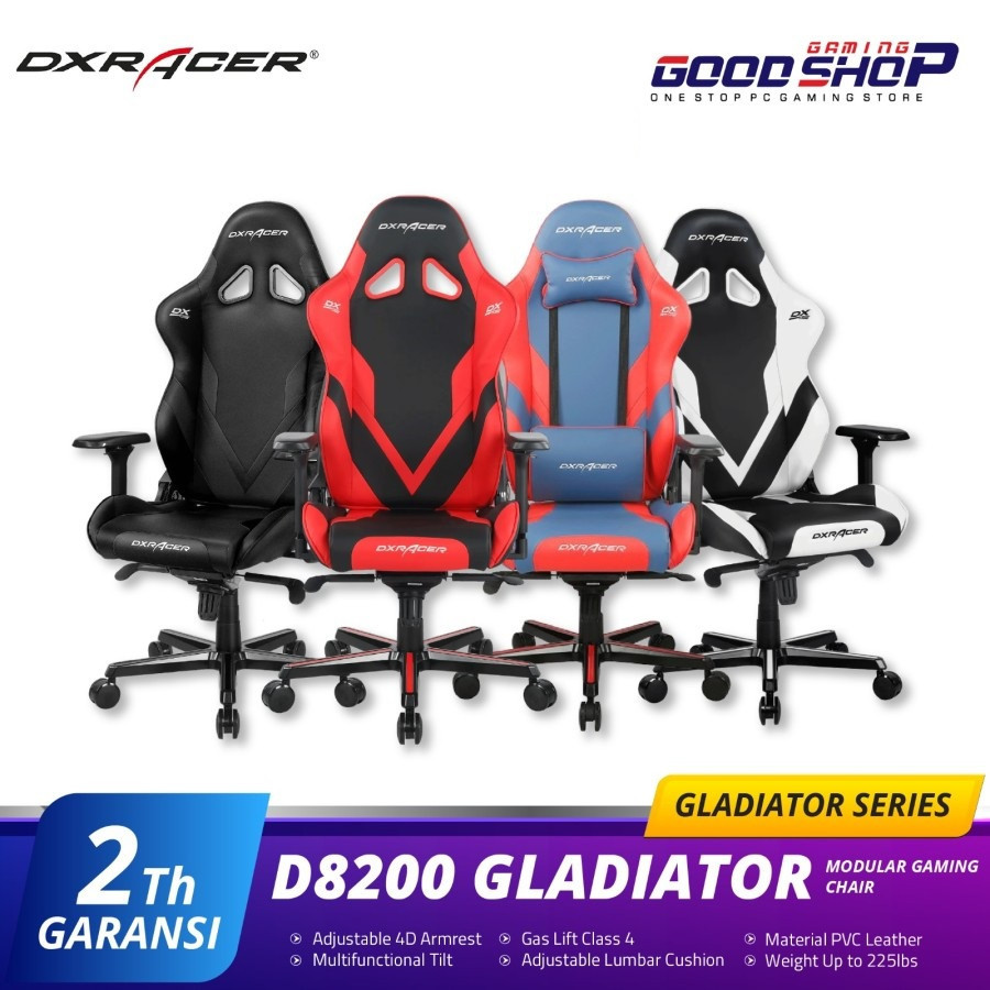 Jual DXRacer G Series Modular Gaming Chair D8200 - Kursi gaming ...