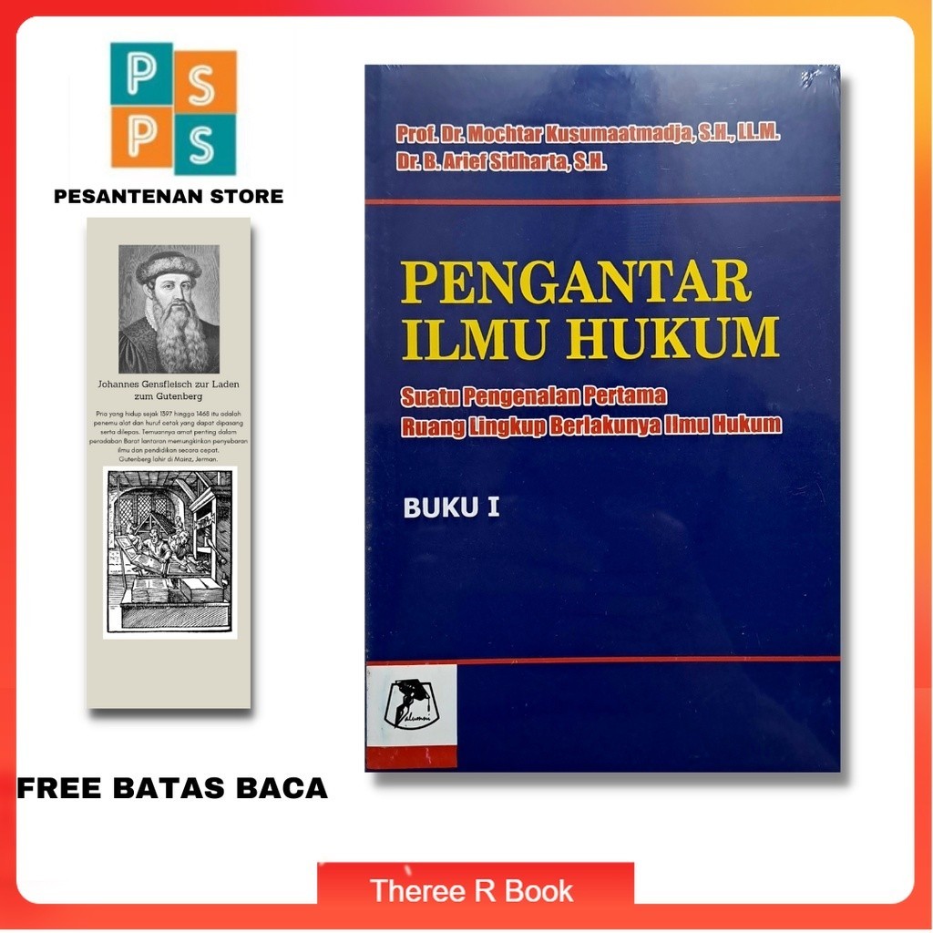 Jual Buku BEST QUALITY Pengantar Ilmu Hukum: Suatu Pengenalan Pertama ...