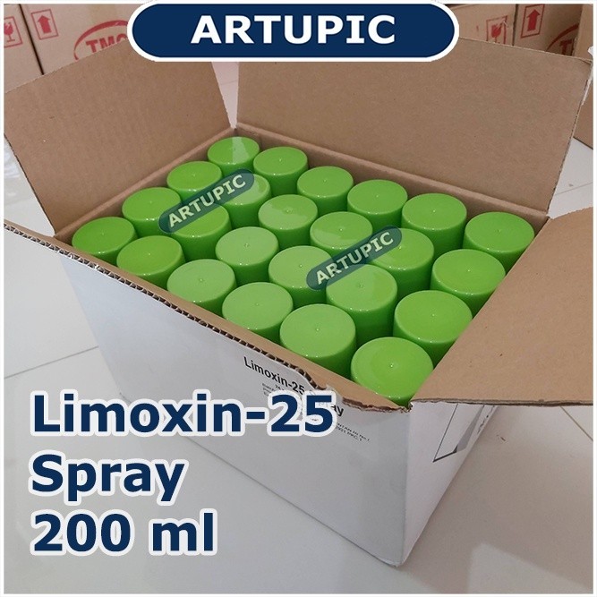 Jual Limoxin-25 Spray 200 ml Obat Semprot Luka Infeksi Kulit Hewan ...