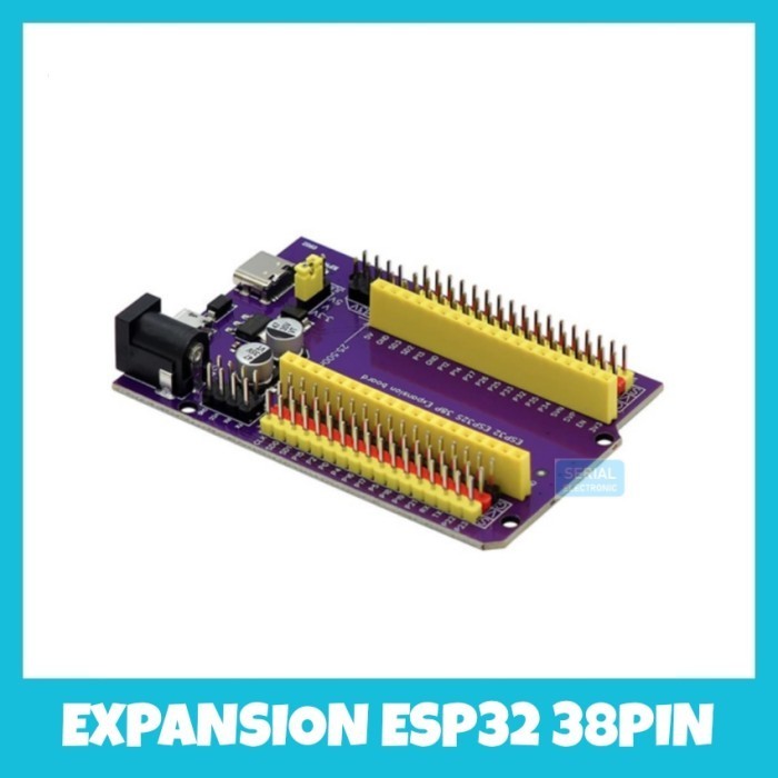 Jual Expansion ESP-32 38Pin Breakout Board for ESP32 Terminal Power ...