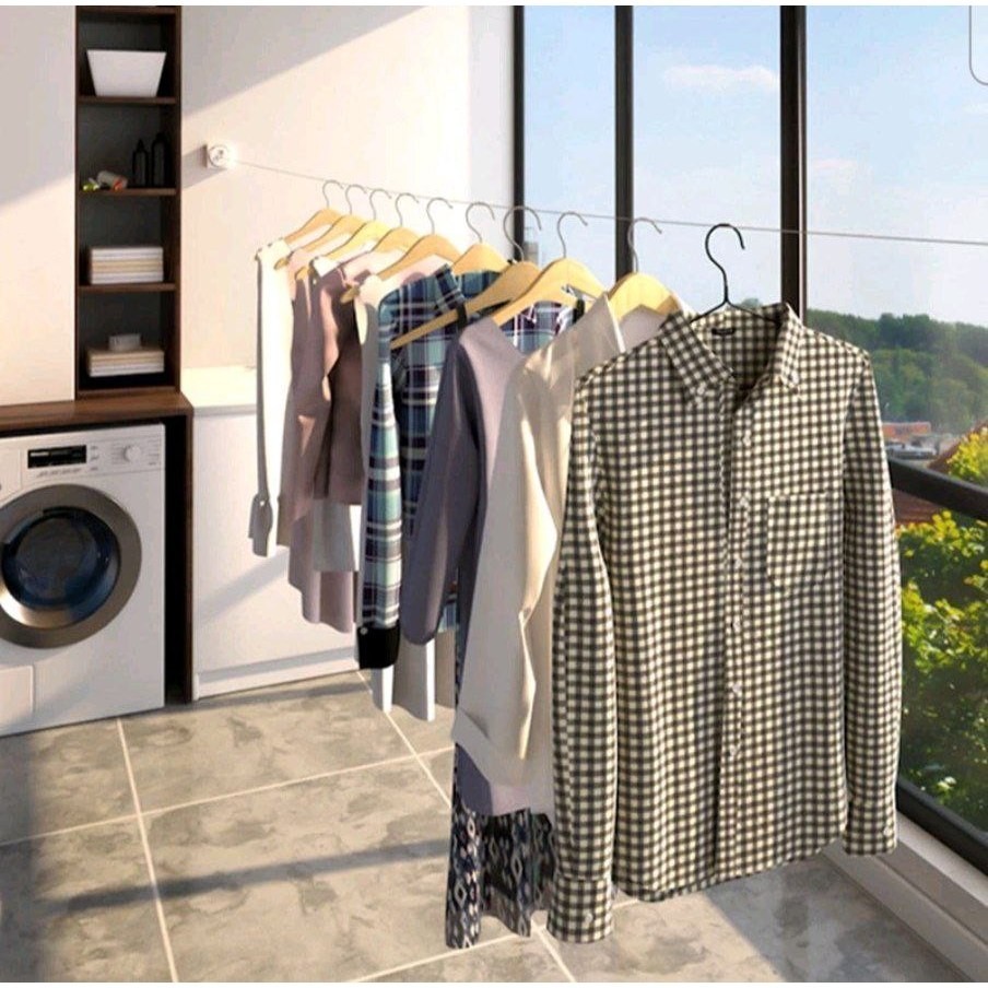 Jual Smart Pull Cloth Line / New invisible clothesline ORIGINAL | MC ...