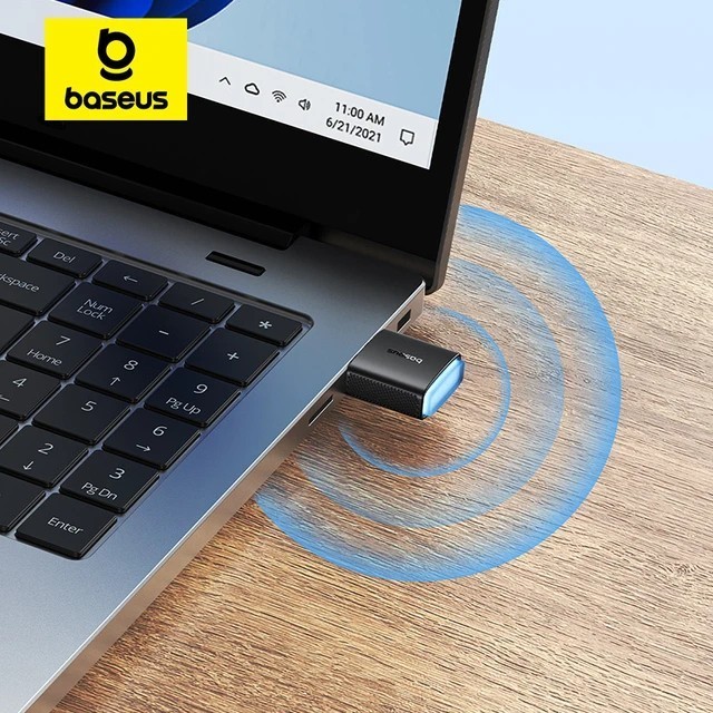 Jual BASEUS WiFi ADAPTER 2.4G 5G USB WIRELESS LAN NETWORK CARD WiFi ...