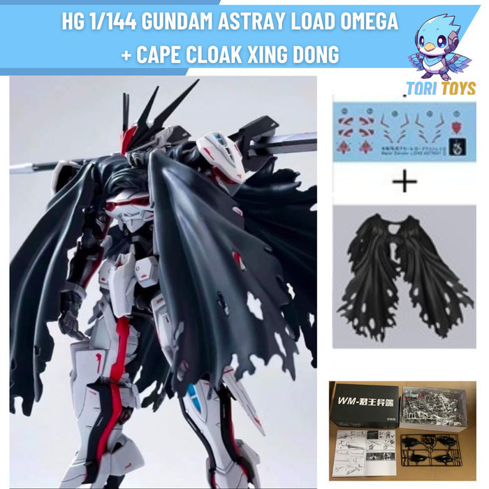 Jual HG 1/144 Load Astray Omega Xing Dong Model with cape cloak Kit WM ...