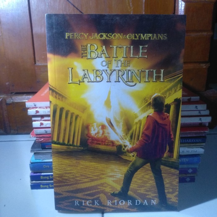 Jual Novel The Battle of the Labyrinth Percy Jackson ( Original