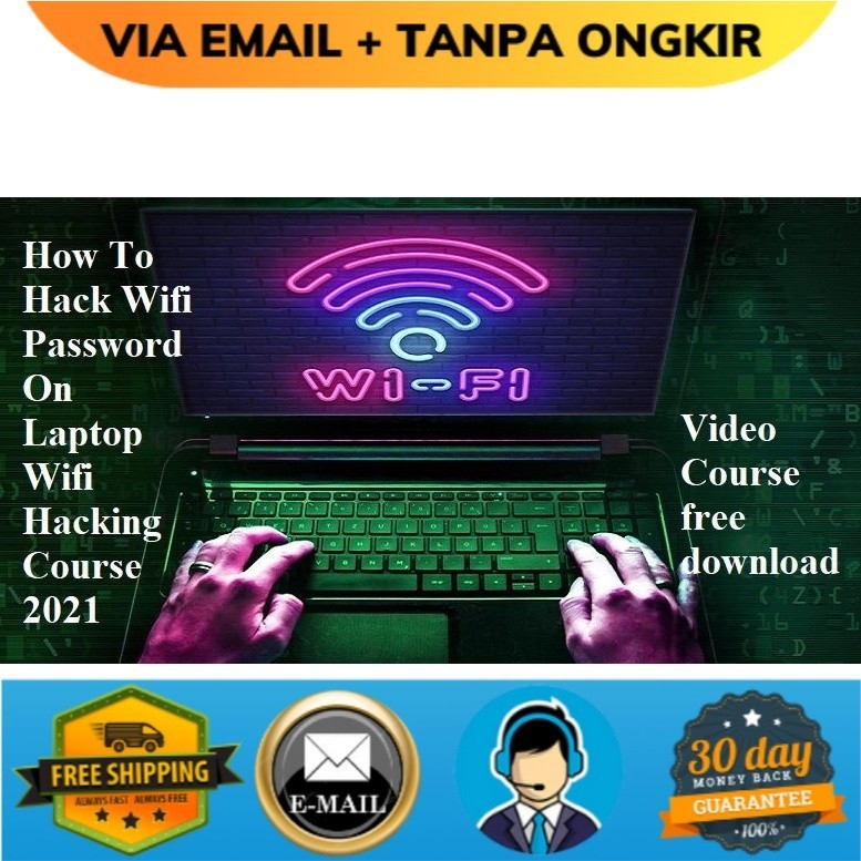 Jual [COURSE] How to hack WiFi Password Course Hacking Skill (Free ...