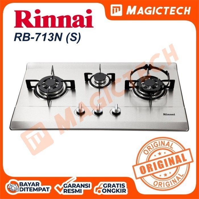 Jual Promo Kompor Tanam Rinnai Tungku Rb N S Stainless Steel