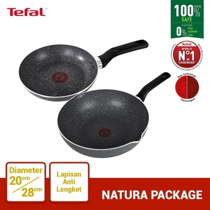 Jual Tefal Natura Package Wajan Panci Set Fs Shopee Indonesia