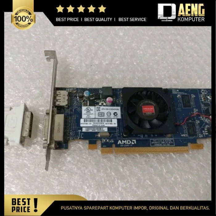 Jual VGA AMD Radeon HD 7400 Series 1 gb 64 bit DDR3 Profil PC Standar ...
