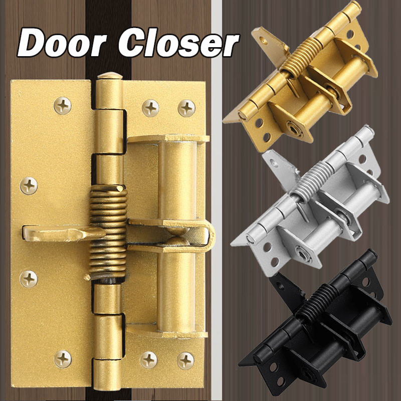 Jual 3 IN 1 Engsel Penutup Pintu Otomatis / Metal 90 Derajat Door ...