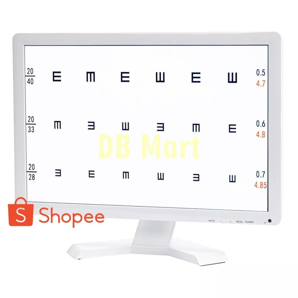 Jual SNELLEN CHART OPTOTYPE TES BUTA WARNA DAN TES VISUS MATA ACUITY ...