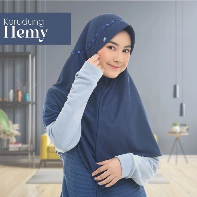 Jual Kerudung Rabbani Sekolah Instan HEMY Ori Original Jilbab Bergo ...