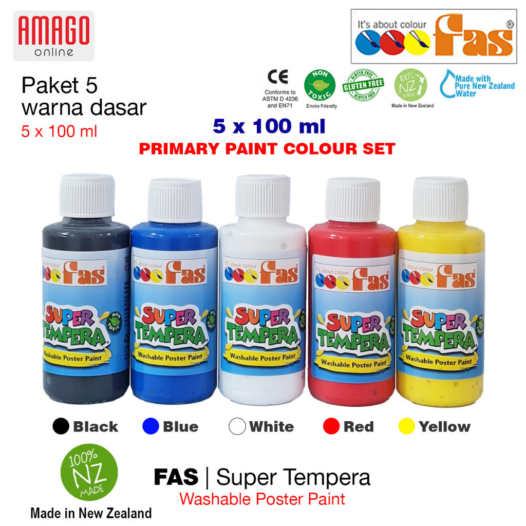 Kit Peinture Scolaire Peinture Tempera JOLLY Aquaboxx - Lot 12 Tubes 7.5ml - Boîte Eau 4 Compartiments - Or Et Argent Loisir Créatif Enfant