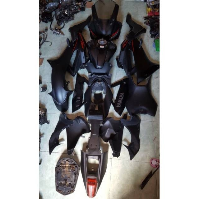 Jual Body Kepala Fullset Fairing R15 VVA V3 Facelift Led Ori Copotan ...