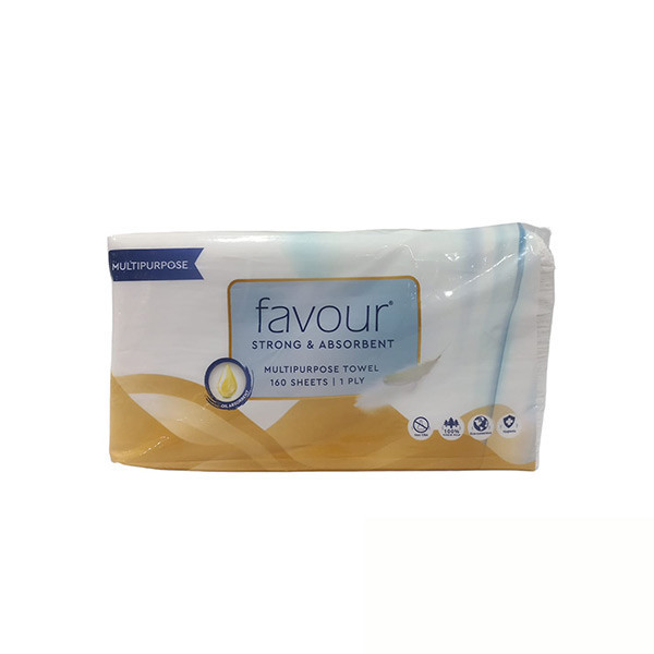 Jual FAVOUR MULTI PURPOSE TOWEL TISSUE 160'S | Shopee Indonesia