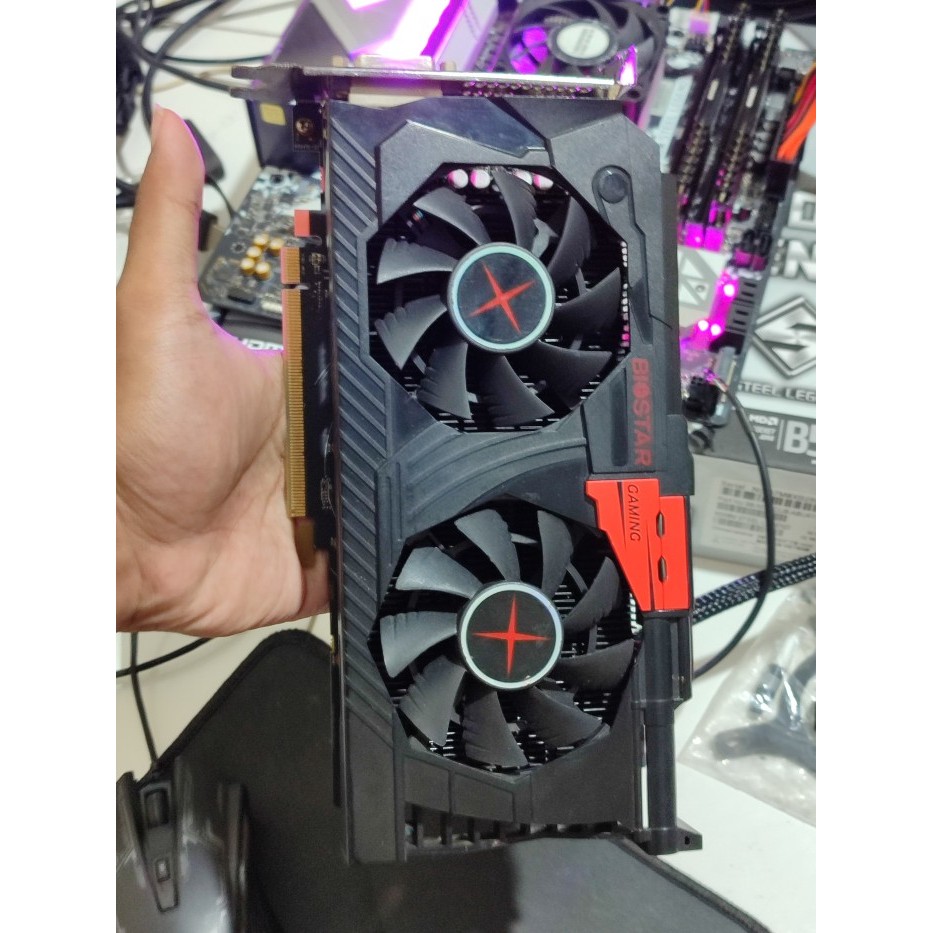 Jual VGA Biostar Radeon RX 570 Gaming FPS Cooling BLACK 4gb 256bit DDR5 ...