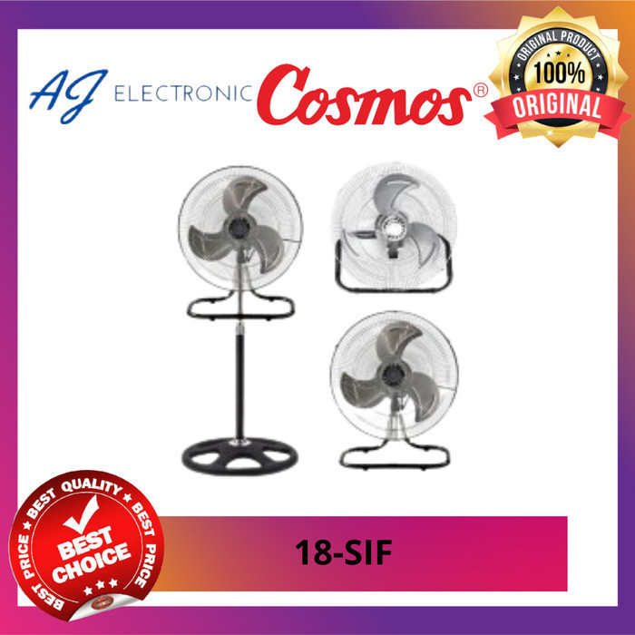 Jual KIPAS ANGIN COSMOS SIF-1804S / SIF1804S / SIF1804 , WADESTA 18 ...