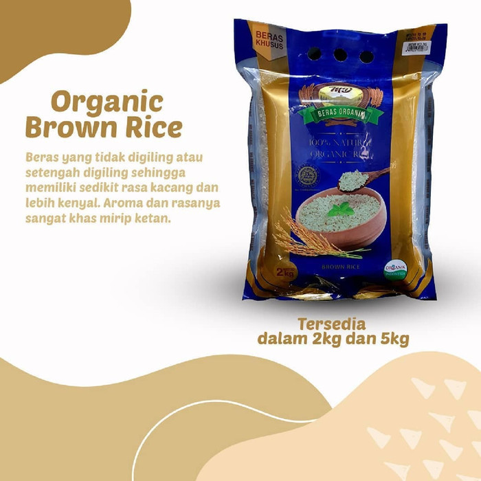 Jual Roux Organic Brown Rice - Beras Coklat - Organik - Rendah Kalori ...