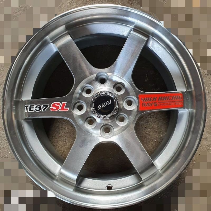 Jual velg rays te37 sl r15 velg mobil rays te37 sl ring 15 | Shopee ...