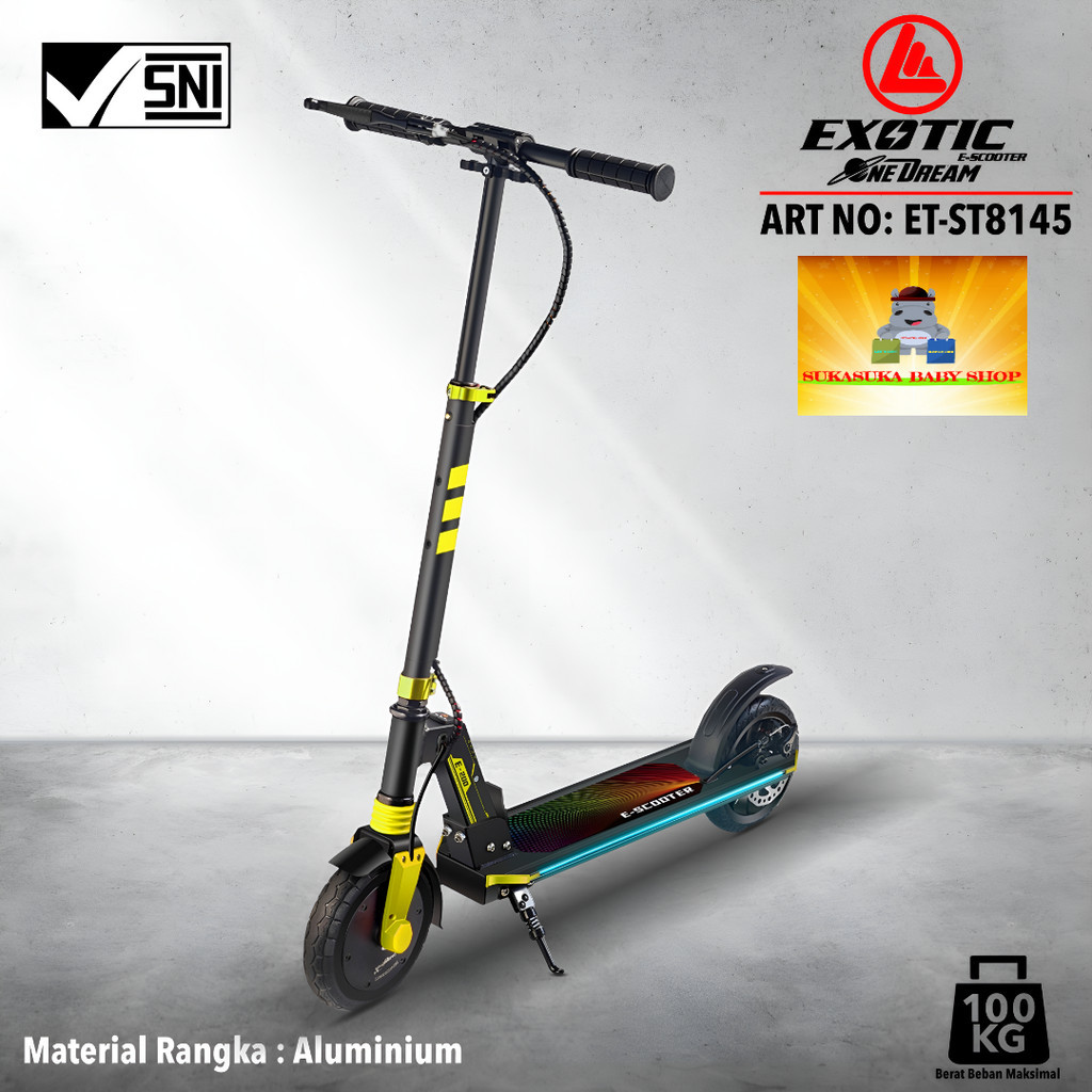 Jual Scooter Listrik Exotic ST 8145 Electric max 100KG Skuter Otoped ...