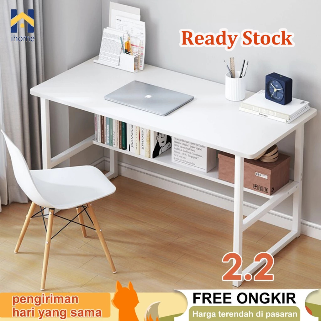Jual TR53EL Ihome Meja Belajar 120cm Meja kantor Meja komputer Meja ...