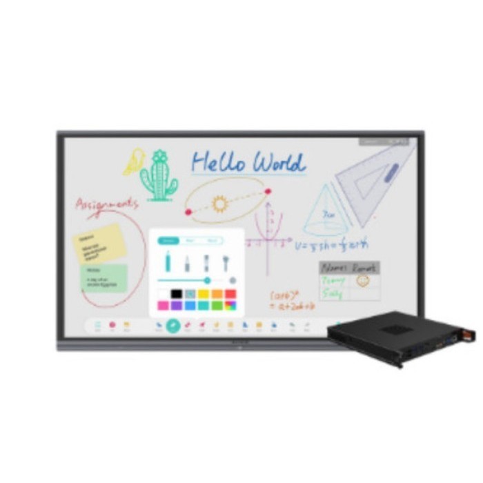 Jual Grosir Maxhub IFPD Education L Series 86 inch with MT43-i5 PC ...