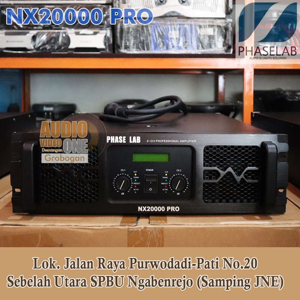 Jual Power Phaselab NX20000 PRO Class TD Power Badak Power Amplifier