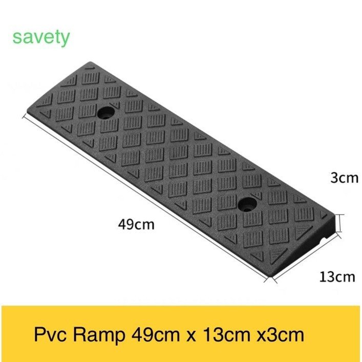 Jual Curb Ramp Pvc Ramp - Ramp Dari Bahan Plastik Tebal 3 CM | Shopee ...