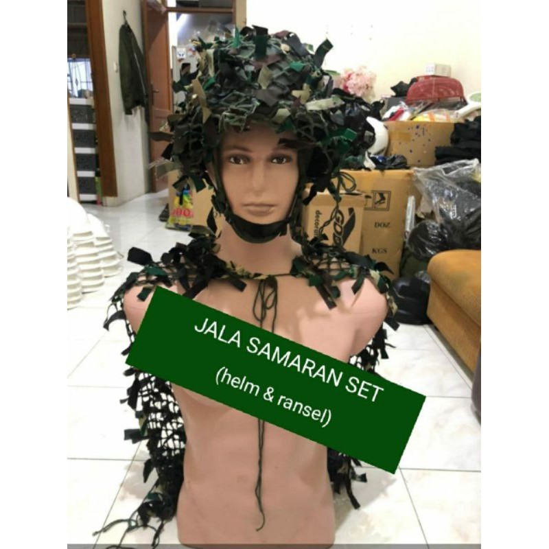 Jual Samaran Ransel Dan Helm TNI | Shopee Indonesia