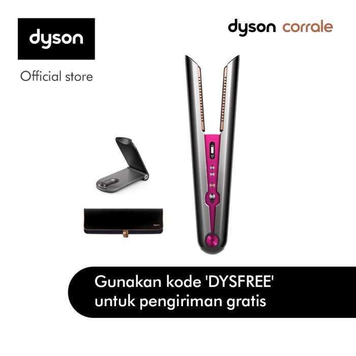 Jual PROMO!!! Dyson Corrale ™ Hair Straightener HS07 (Nickel/Fuchsia