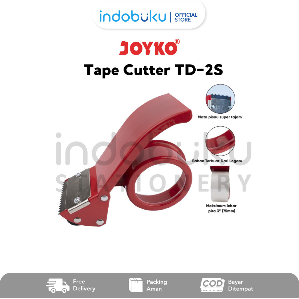 Jual Tape Cutter Joyko Pemotong Pita Perekat Joyko TD-2S | Shopee Indonesia