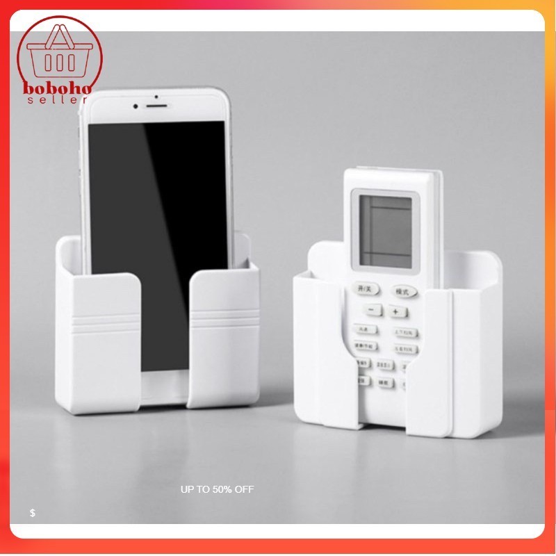 Jual Holder Tempel dinding Standing HP tempat Remote AC Folding Pasang ...