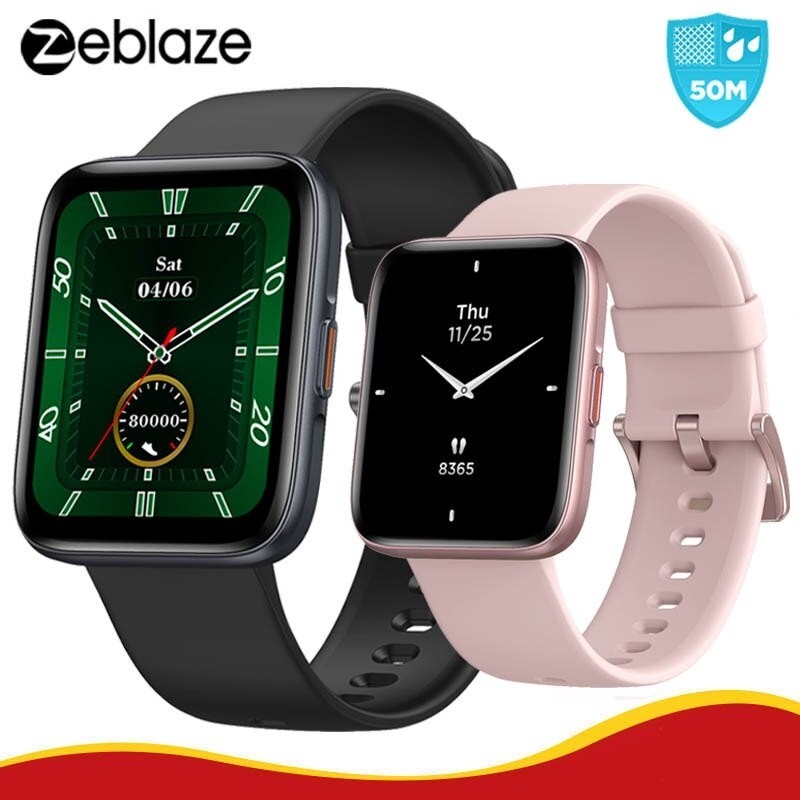 Jual ZEBLAZE BEYOND Smartwatch Built In GPS Waterproof 5 ATM AMOLED ...